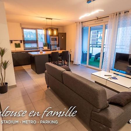 Ferienwohnung T3-2 Min Metro-24 24H Toulouse Exterior foto